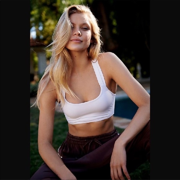 •LAST 1! FREE PEOPLE |NWT| ON THE RADAR WHITE• - Picture 1 of 7